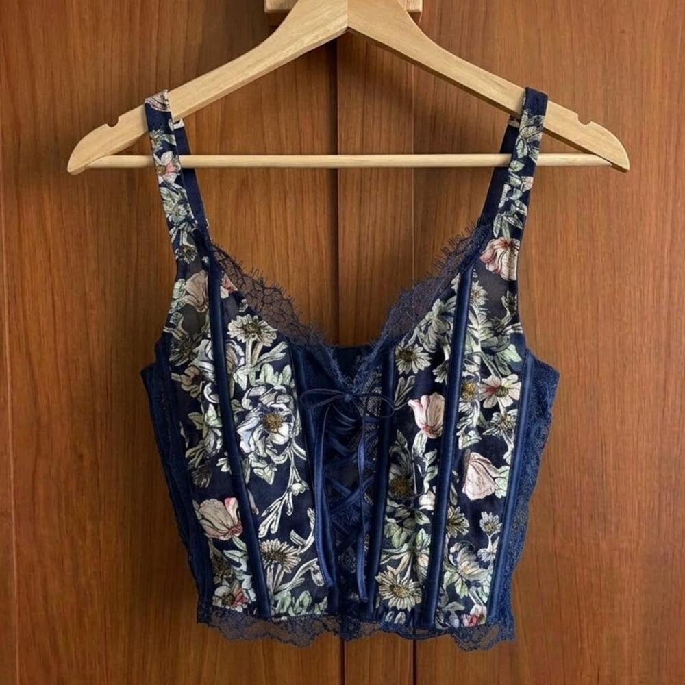 Vs victorias secret floral corset